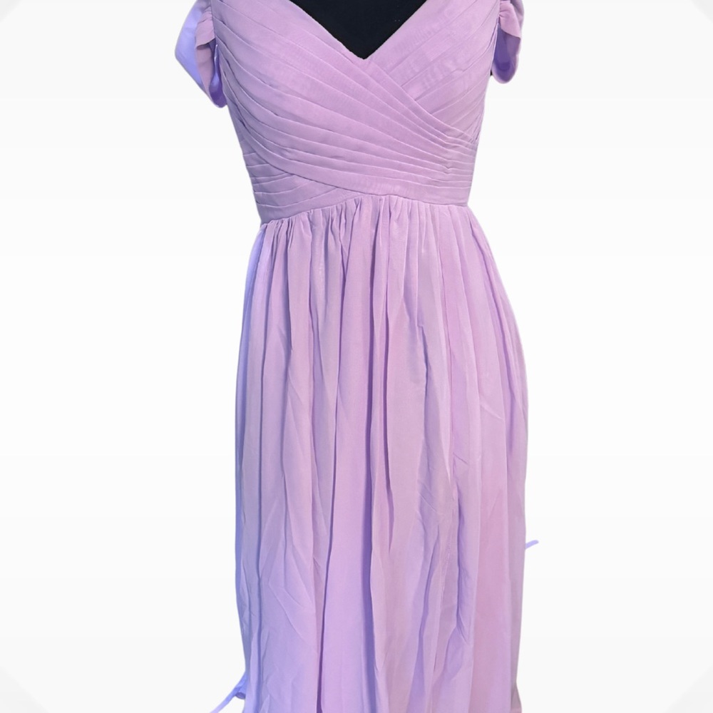 Elegant Lavender Dress